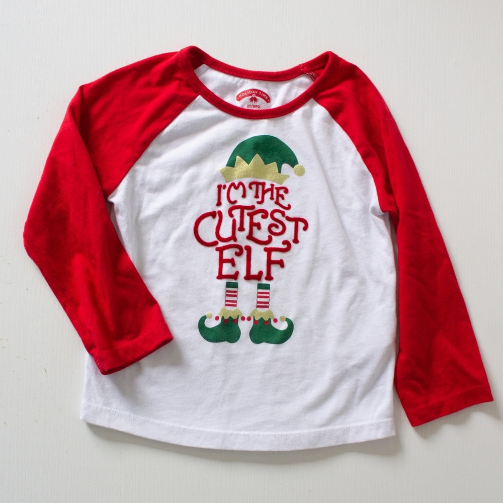 Toddler Elf Graphic Tee